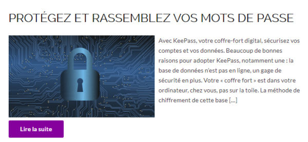 <strong>Cyber-sécurité</strong> <em></em><br /></p><p>