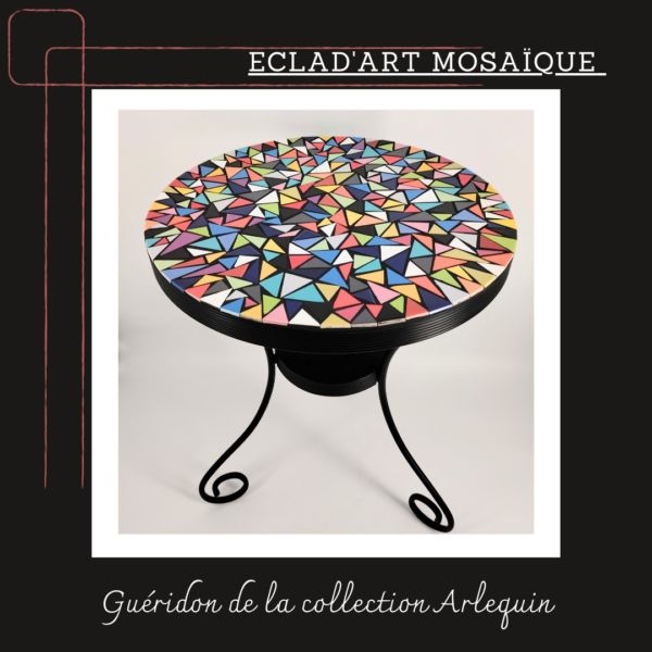<strong>gueridon  mosaique collection arlequin</strong> <em></em><br  /></p><p> 